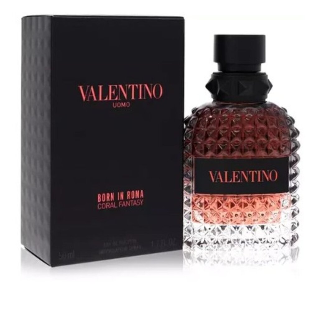 Valentino Uomo Born In Roma Coral Fantasy Men Eau De Toilette Spray By Valentino